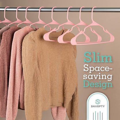 Sharpty Plastic Hangers Clothes Hangers - Image 5