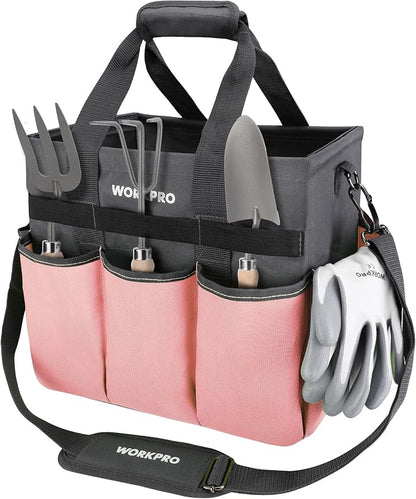 WORKPRO Garden Tool Bag, Heavy Duty Gardening Tote Bag Organizer by WORKPRO