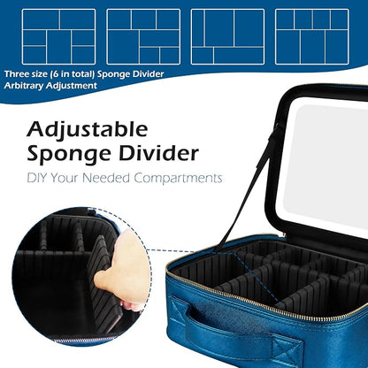 MOMIRA Travel Makeup Bag Cosmetic Bag Makeup Organizer Bag - Image 4