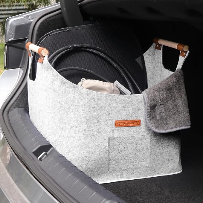 XL 4MM Felt Firewood Carrier | Log Carrier - Image 8