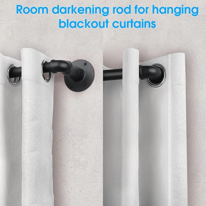 Industrial Curtain Rod Set - Image 2