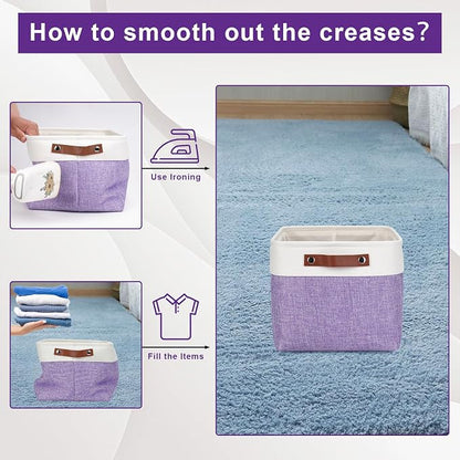 Storage Bins Large Fabric Storage Baskets - Image 6