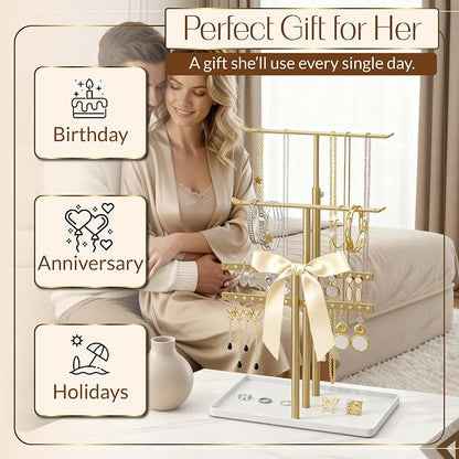 Jewelry Tower Stand Organizer for Women - Image 8