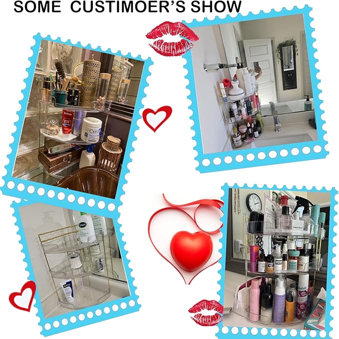 FELIZHOUSE 2-Tier Makeup Organizer - Image 7