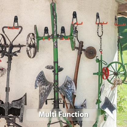 Garage Hooks with Anti-Slip Coating, Heavy Duty Wall Mount Storage Hooks - Image 7