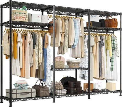 Raybee Clothes Rack Heavy Duty Load 795LBS Portable Clothing Racks by Raybee