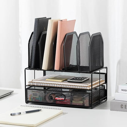 Amazon Basics Mesh Desk Organizer - Image 5