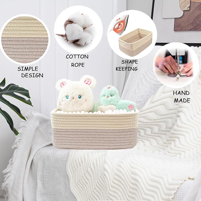 COMFY-HOMI 11.5"x7.5"x4.7" Storage Baskets - Image 8