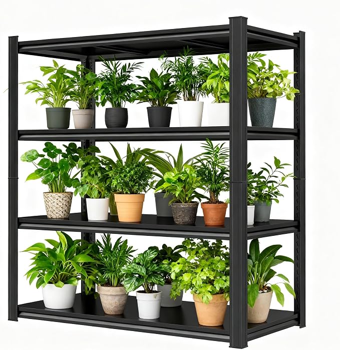 Garage Storage Shelves, 5 Tier Shelving Unit, 40 inch Wide, 18” Deep, 78” Tall - Image 5