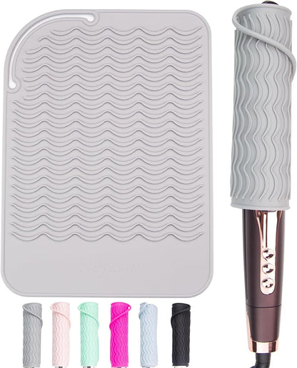 Heysam Professional Heat-Resistant Silicone Mat by SaloGradeHairStylingTools