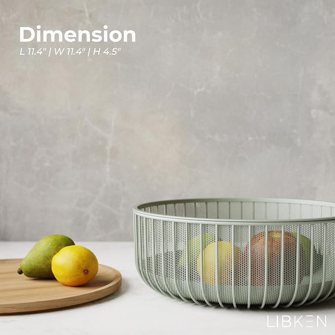 Metal Wire Mesh Fruit Baskets - Image 3