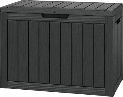 Outdoor Storage Box, Resin Deck Boxes Indoor and outdoor, Waterproof Storage by NBYSGO