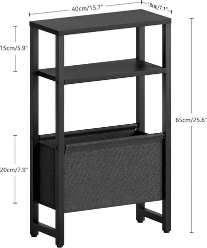 Narrow Side Table, Slim End Table - Image 3