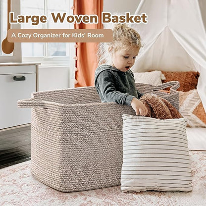 Goodpick Blanket Basket, Woven Baskets - Image 2