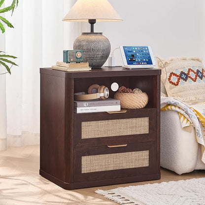 LEYAOYAO Rattan Nightstands - Image 9