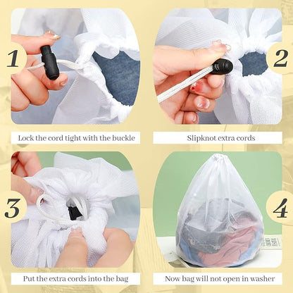 30 Pcs 24 * 32 Inches Fine Mesh Laundry Bag - Image 3