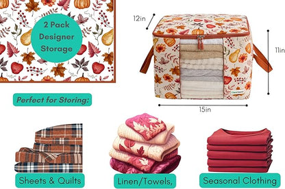 Canvas Storage Bags 2 Pack - Image 2