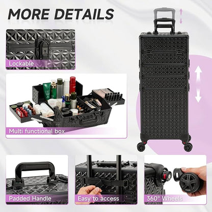 Leeora&Leekoo Portable Multi-Storey Nail Case - Image 5