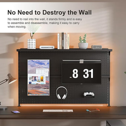 KEIKI Metal Pegboard Desk Organizer - Image 6