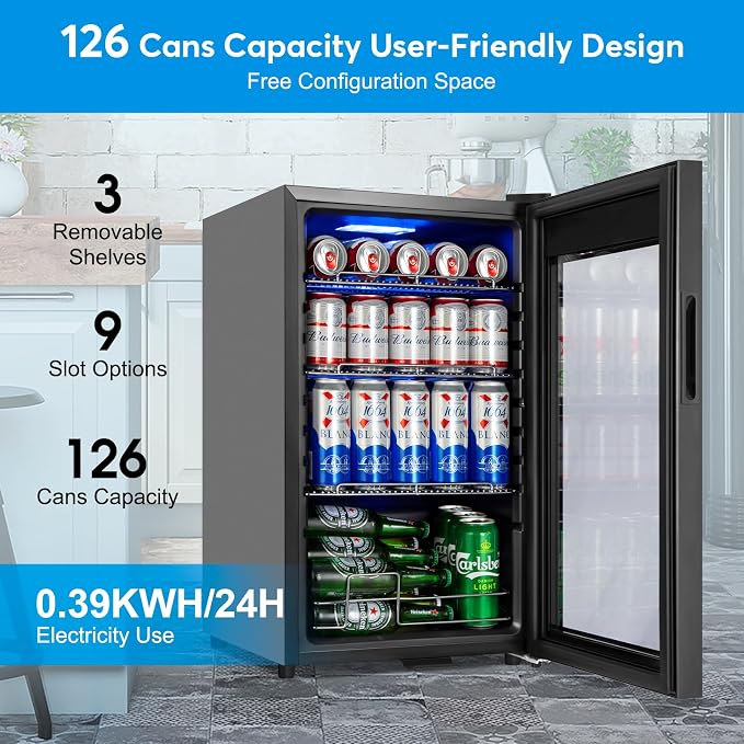 Beverage Refrigerator 17 inch Wide - Image 2