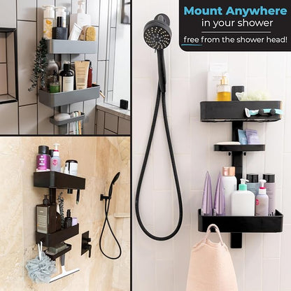 Rust Resistant Hygienic Shower Caddy – Hanging Bathroom Organizer - Image 2