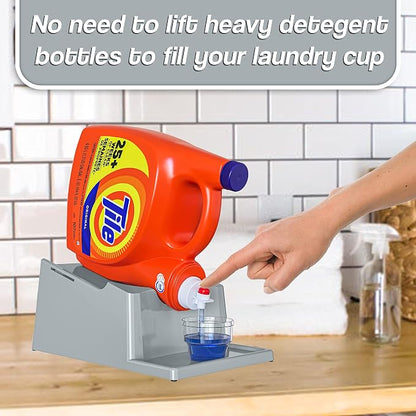 TidyFriend No-Spill Liquid Laundry Detergent Dispenser Holder, Laundry Soap - Image 3