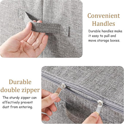 Underbed Storage Box, Foldable Cube Baskets - Image 5