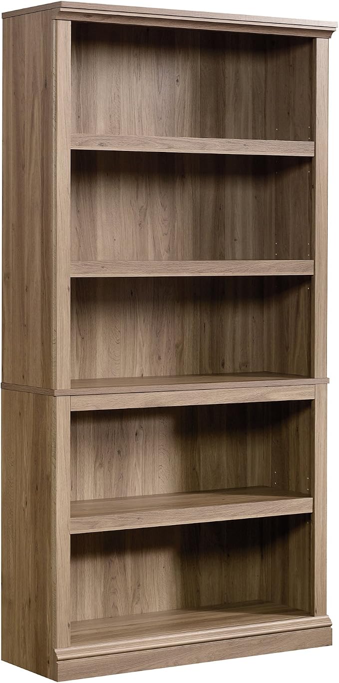 Sauder 5 Tier Book Shelf Wooden Bookcase Multipurpose Bookshelf by SAUDER%C2%AE