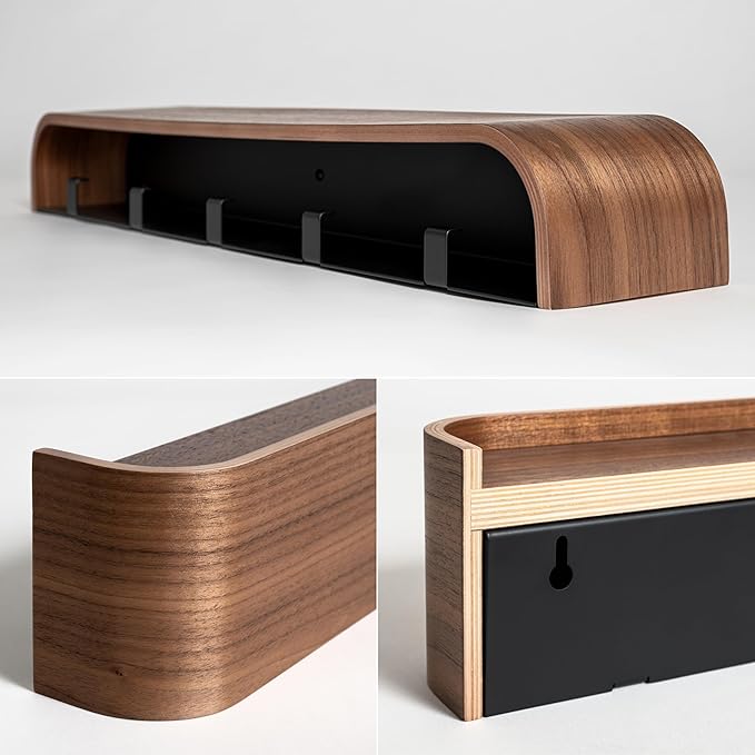 Kazai. Wall-Mounted Coat Rack 'Toke' - Image 3