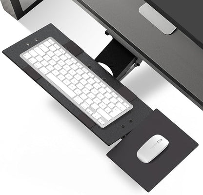 KT1 Ergonomic Keyboard Tray Under Desk by UncagedErgonomics