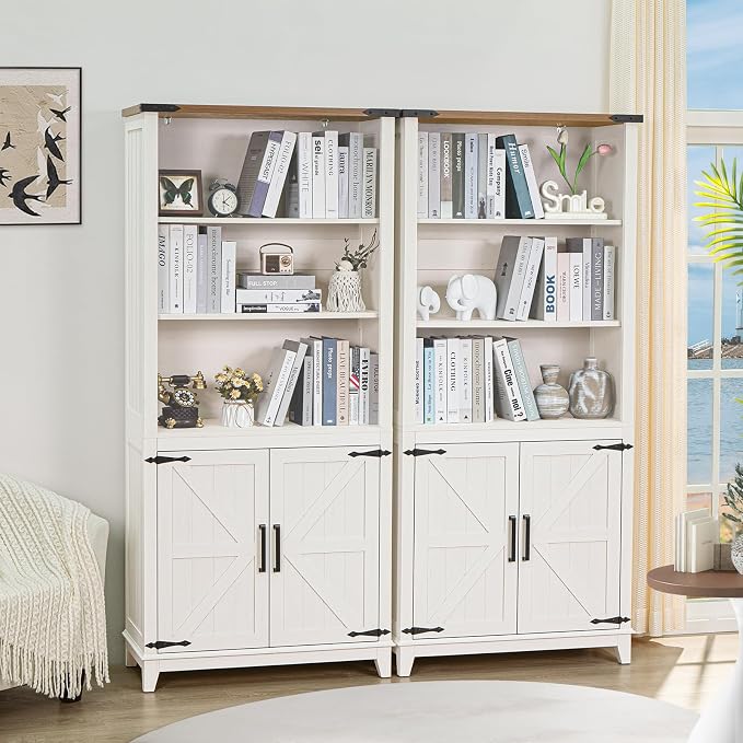 5 Tier Bookshelf 70in Tall Bookcase by Joaxswe