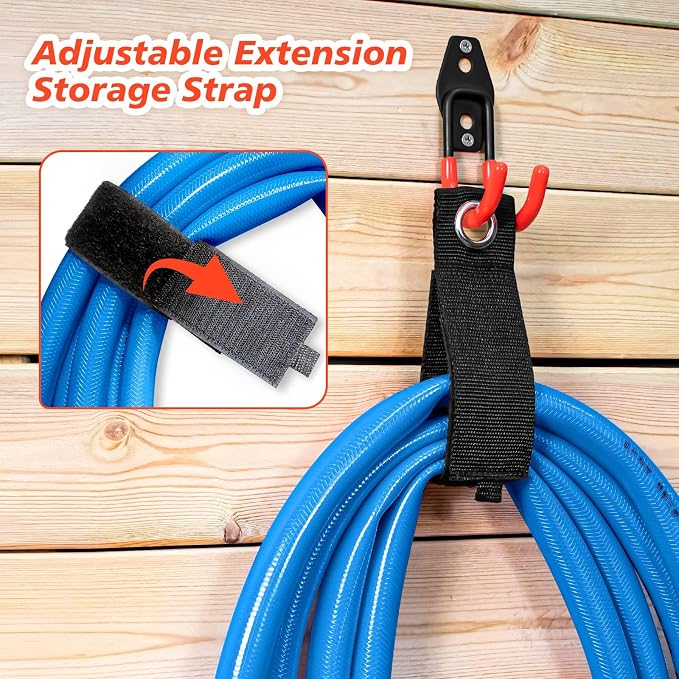 30 Pack Heavy Duty Garage Hooks, Solid Steel Wall Mount Hangers, - Image 4