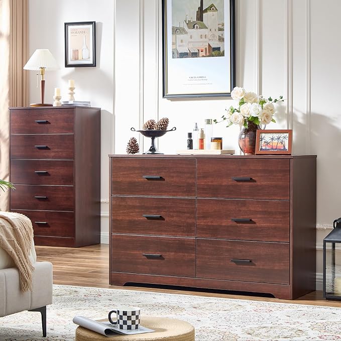 LIDYUK Dresser for Bedroom, Wood Dresser - Image 4