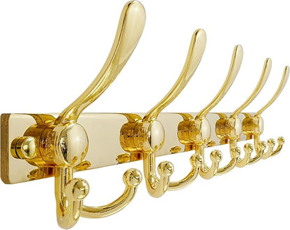 Dseap Coat Rack Wall Mount 2.0 Pro: Heavy Duty 300% Thicker, Stainless Steel by Dseap