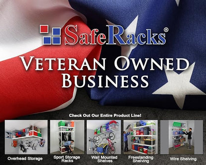 SafeRacks 4x6 Overhead Garage Storage Rack - Image 7