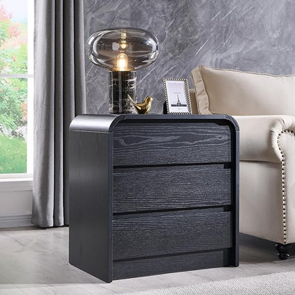 25" Tall Modern Nightstand by AITJUNZ