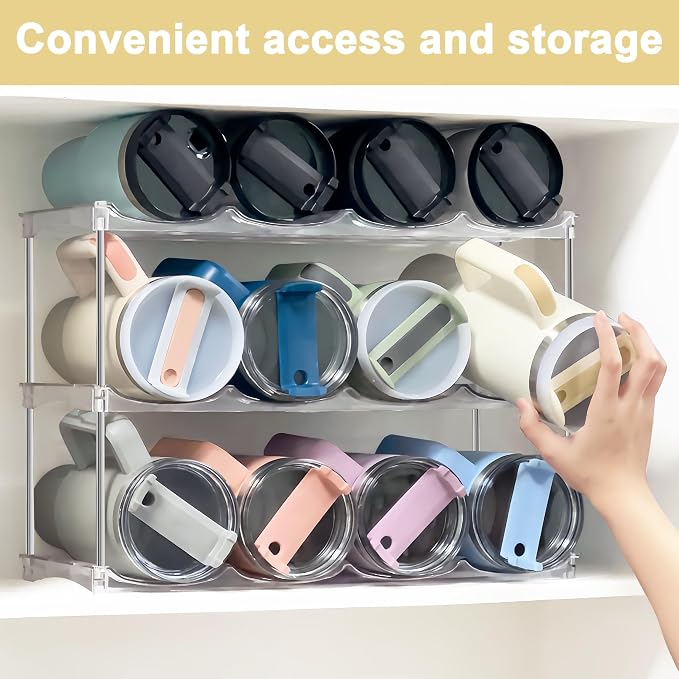Stackable Water Bottle Organizer - Image 7