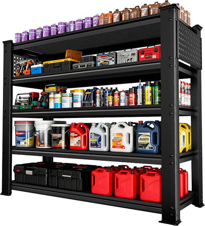 SILVEL 48.2"W Garage Shelving, 5000LBS Heavy Duty Metal Shelving, 2025 Solid by SILVEL