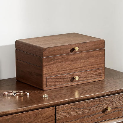 CHOSIN Black Walnut Wooden Jewelry Box - Image 2