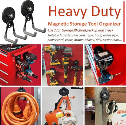 ULIBERMAGNET Heavy Duty Magnetic Hooks, Strong Large Magnet Hooks - Image 5