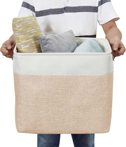 DECOMOMO Extra Large Storage Baskets, 54.5L Fabric Storage Bins - Image 6
