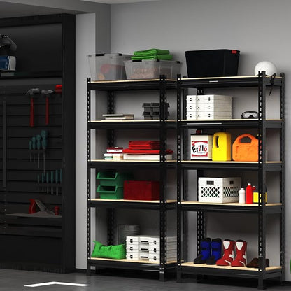 PrimeZone Storage Shelves 3 Pack 5 Tier Adjustable Garage Storage Shelving - Image 9