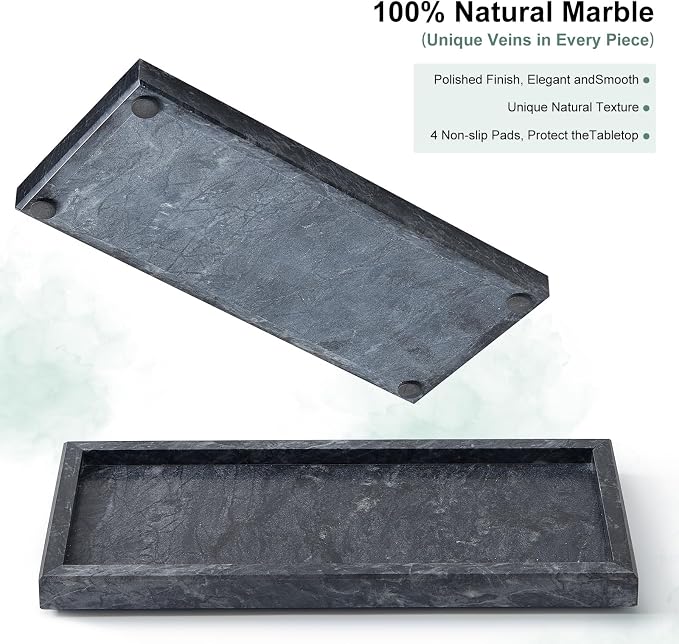 Luxury Natural Small Marble Tray - Image 3