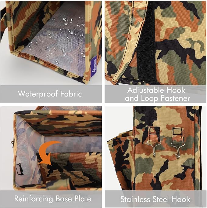 Surblue Bedside Caddy Hanging Organizer Storage Bag Pocket - Image 4