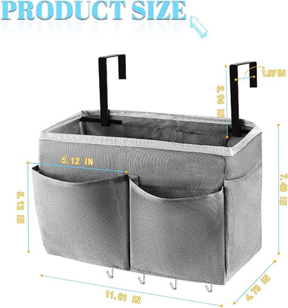 Bedside Storage Organizer 5 Pockets - Image 2