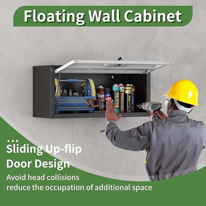 Garage Wall Cabinet, Wall Mounted Cabinet - Image 5