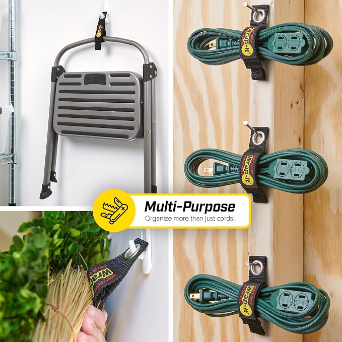 Heavy-Duty Wrap-It Storage Straps, 7-inch - Image 4