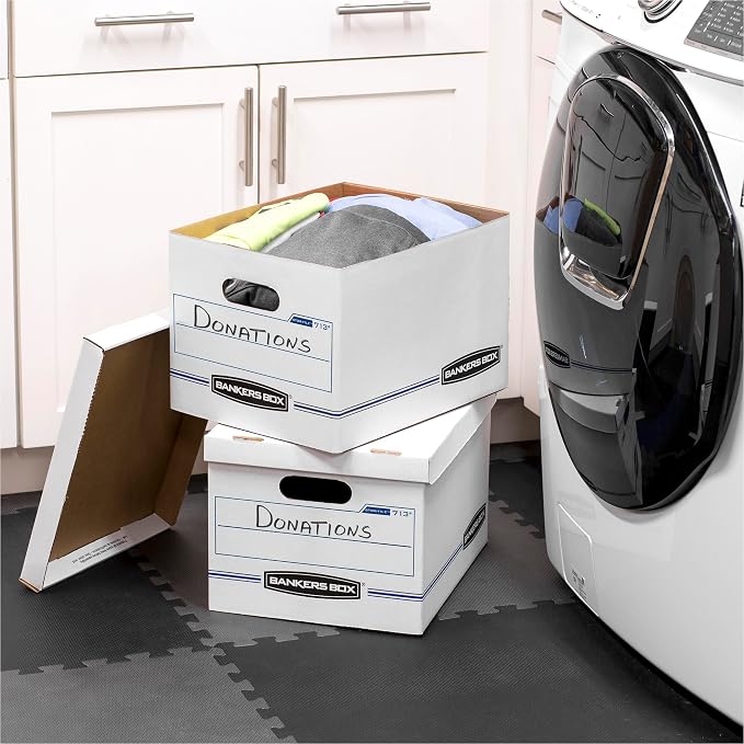 Bankers Box 30-Pack Basic Duty File Storage Boxes - Image 2