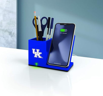 SOAR NCAA Unisex Cell Phone Wireless Charging Stand and Desktop Organizer - Image 2