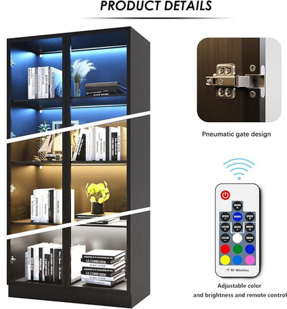 Wooden Display Storage Cabinet - Image 3